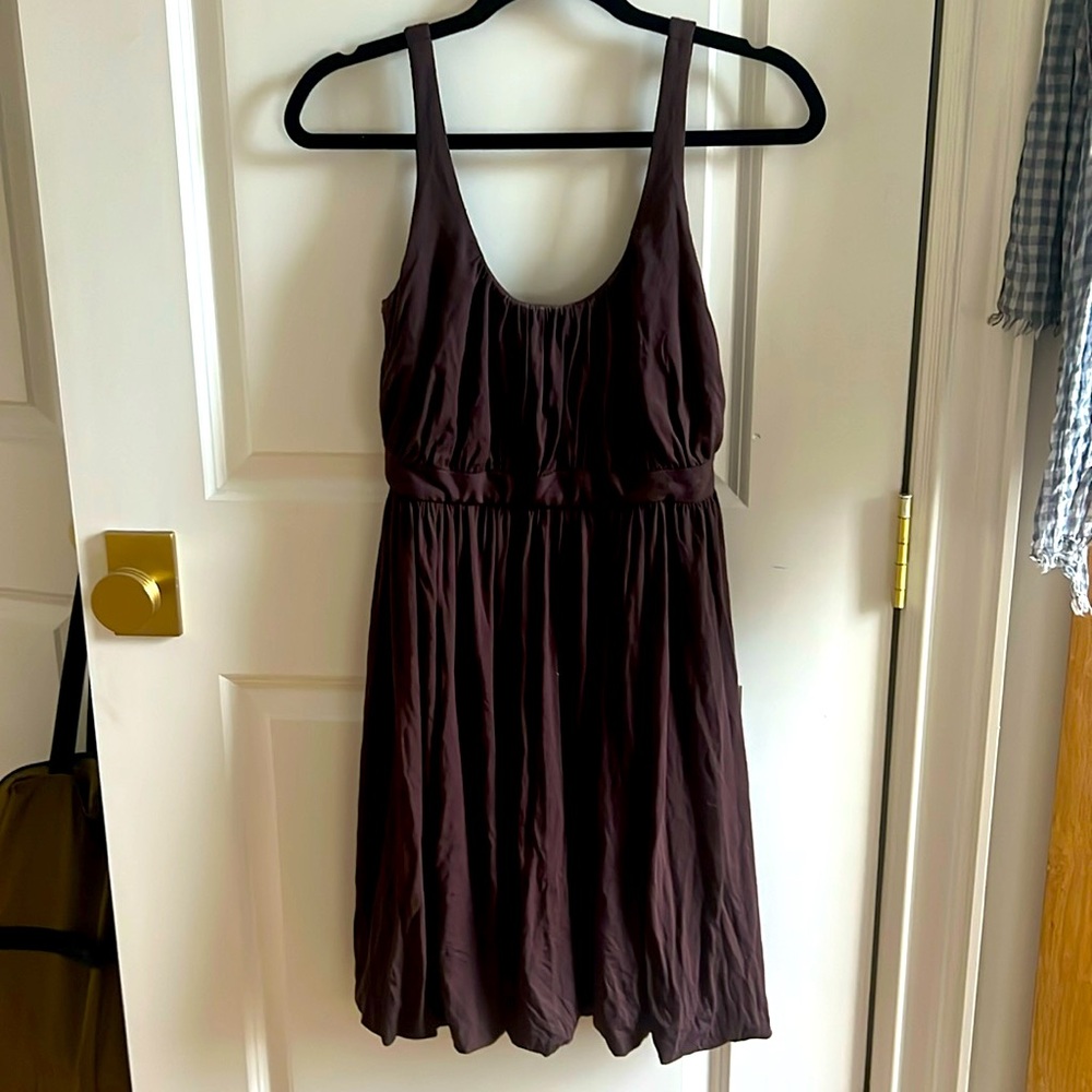 Laundry by Shelli Segal | Jersey Dress | Chocolate Brown | Sz XS
